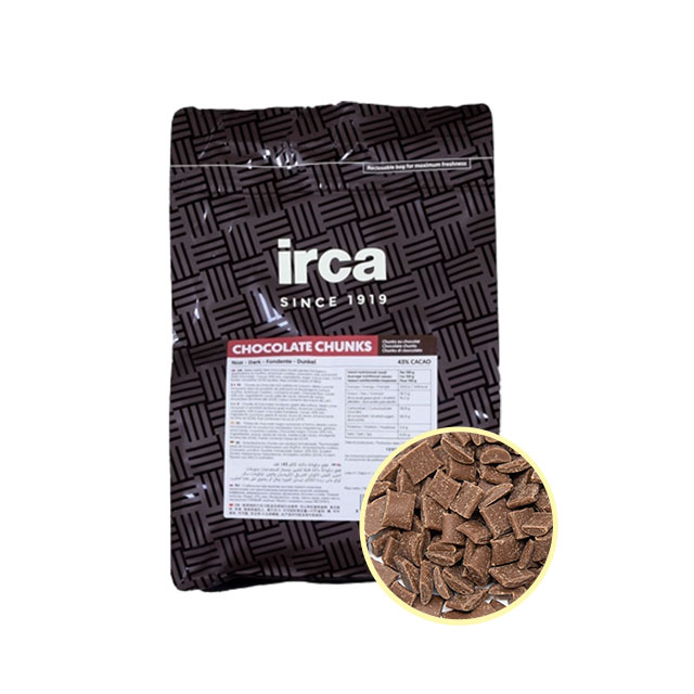 IRCA Milk Chocolate Chunks IRCA Milk Chocolate Chunks